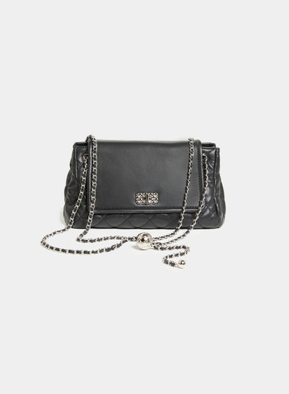 Women Vegan Leather Handbag Black | Melanie Lyne