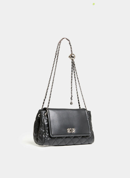 Women Vegan Leather Handbag Black | Melanie Lyne