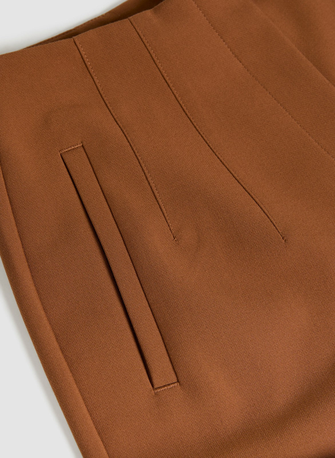 Women Soho Wide Leg Pants Cognac | Melanie Lyne