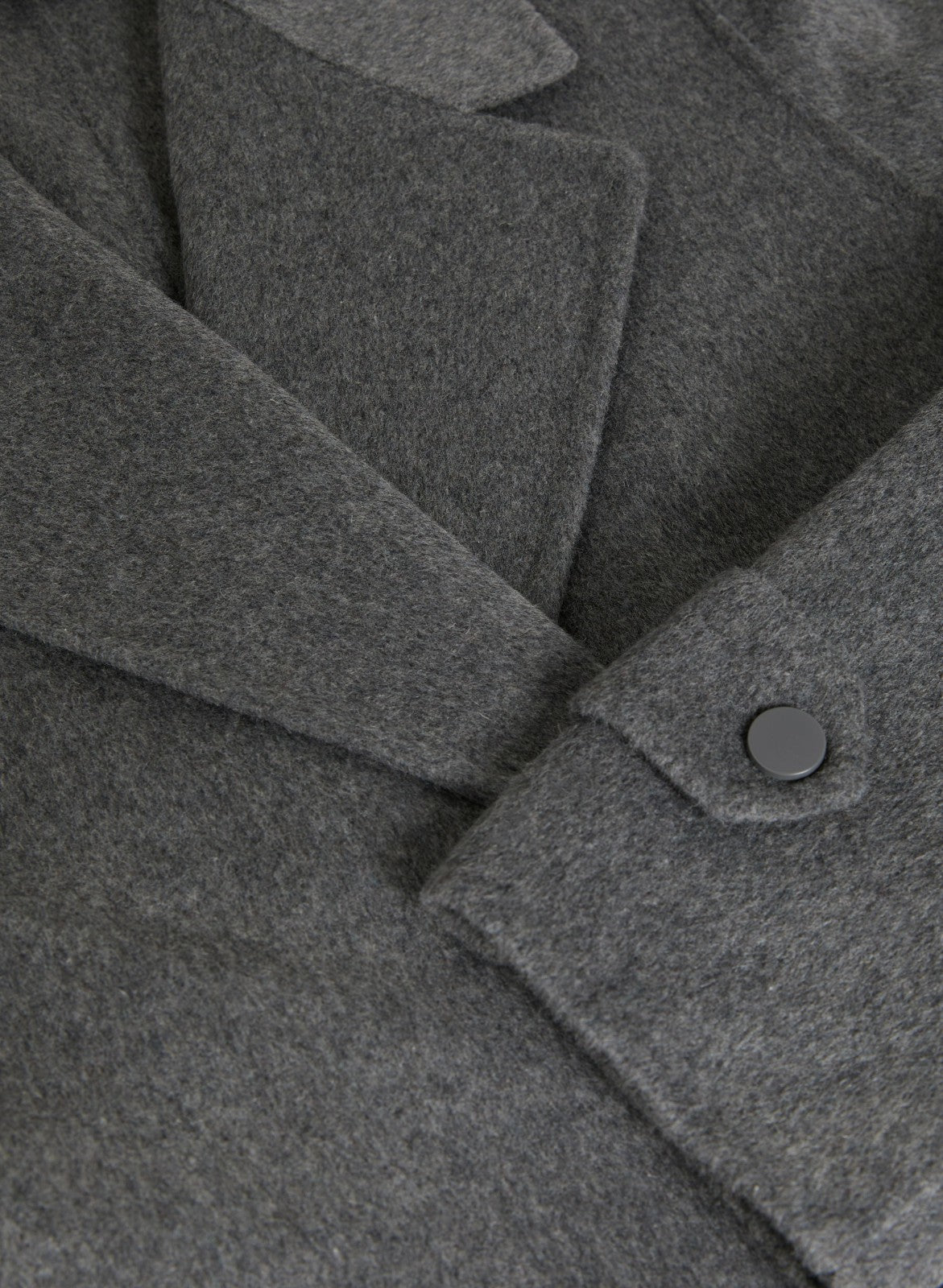 Women Belted Wool-Blend Coat Sky Grey Mix | Melanie Lyne