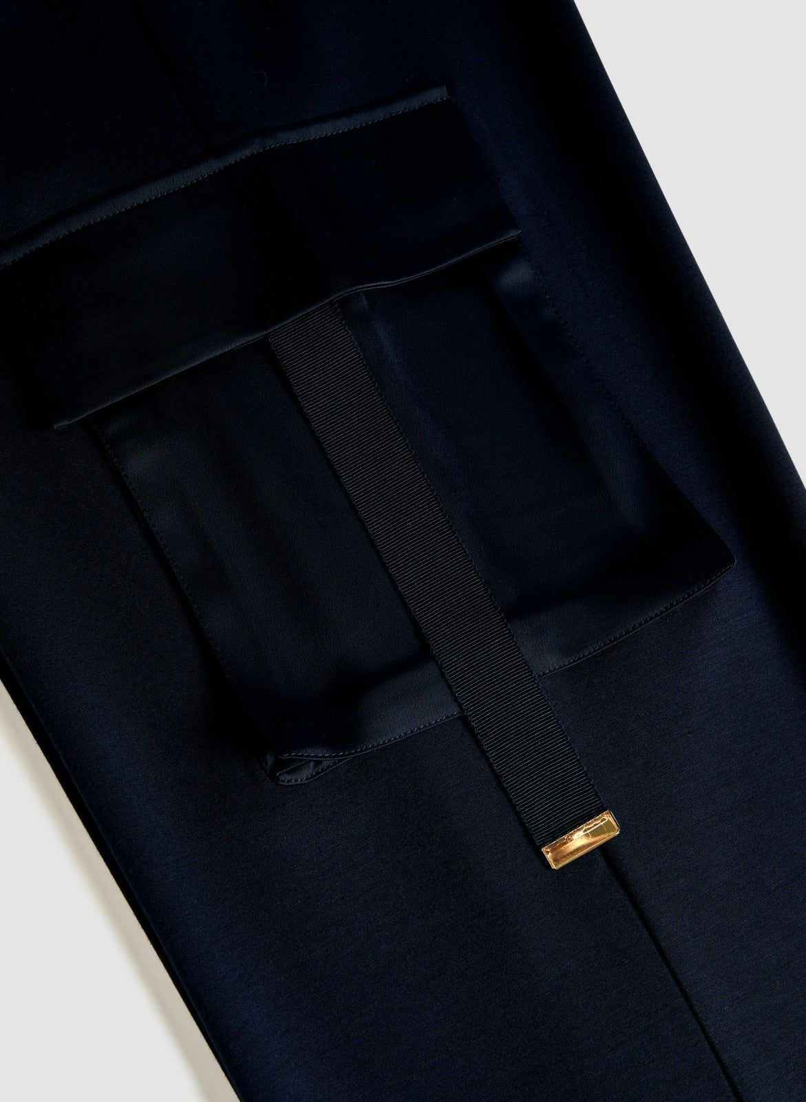Women Pull-On Cargo Pocket Pants Navy Blue | Melanie Lyne