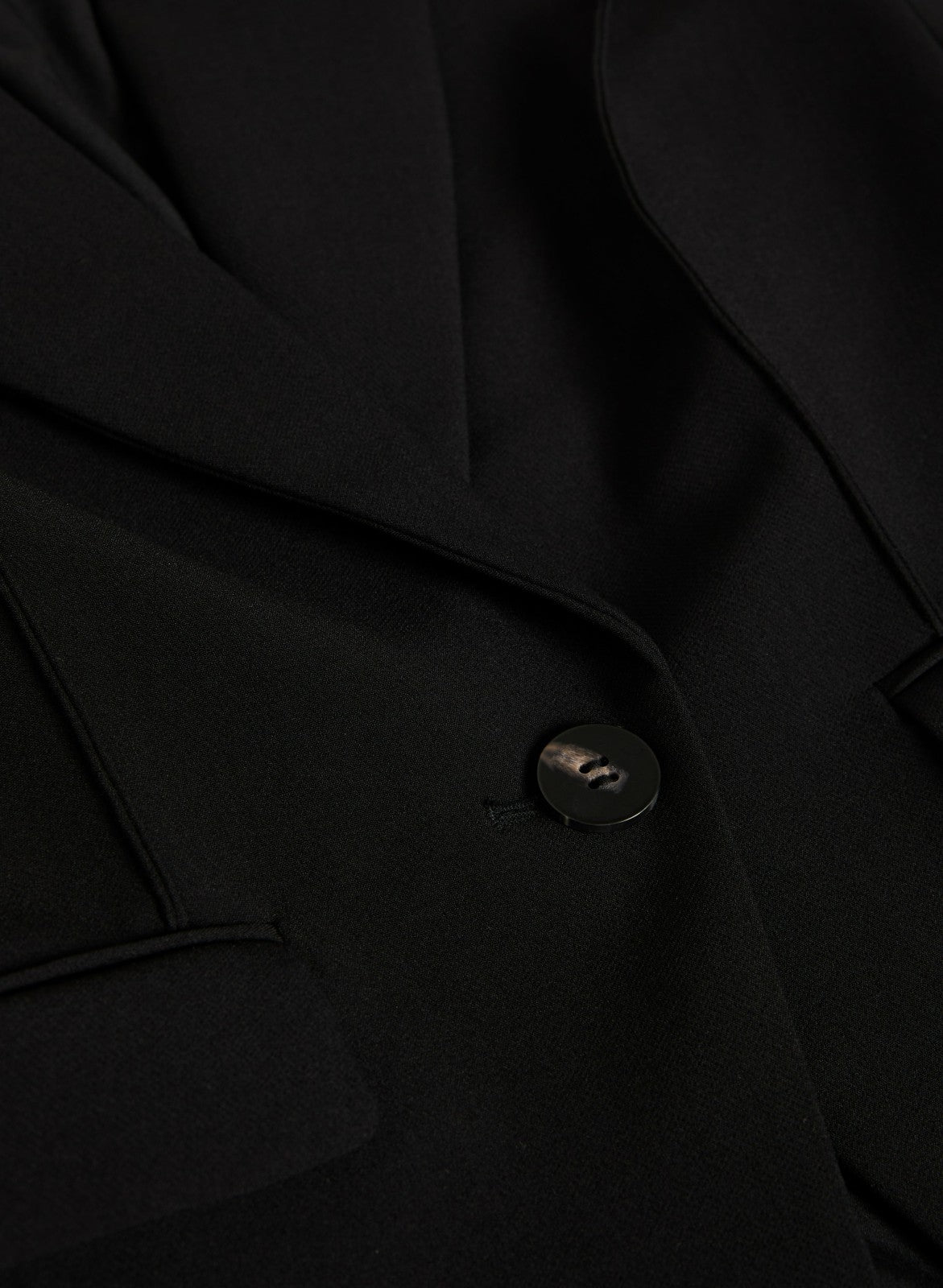 Women Single-Button Blazer Black | Melanie Lyne