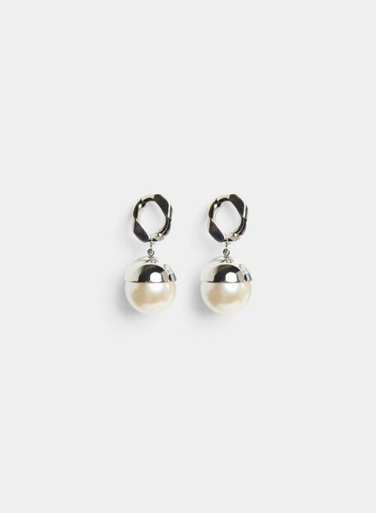 Women Faux Pearl Drop Earrings Pearl | Melanie Lyne
