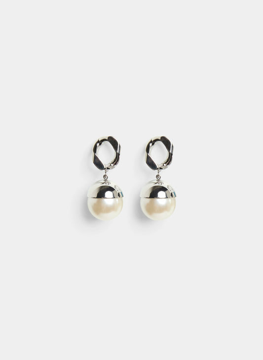 Women Faux Pearl Drop Earrings Pearl | Melanie Lyne