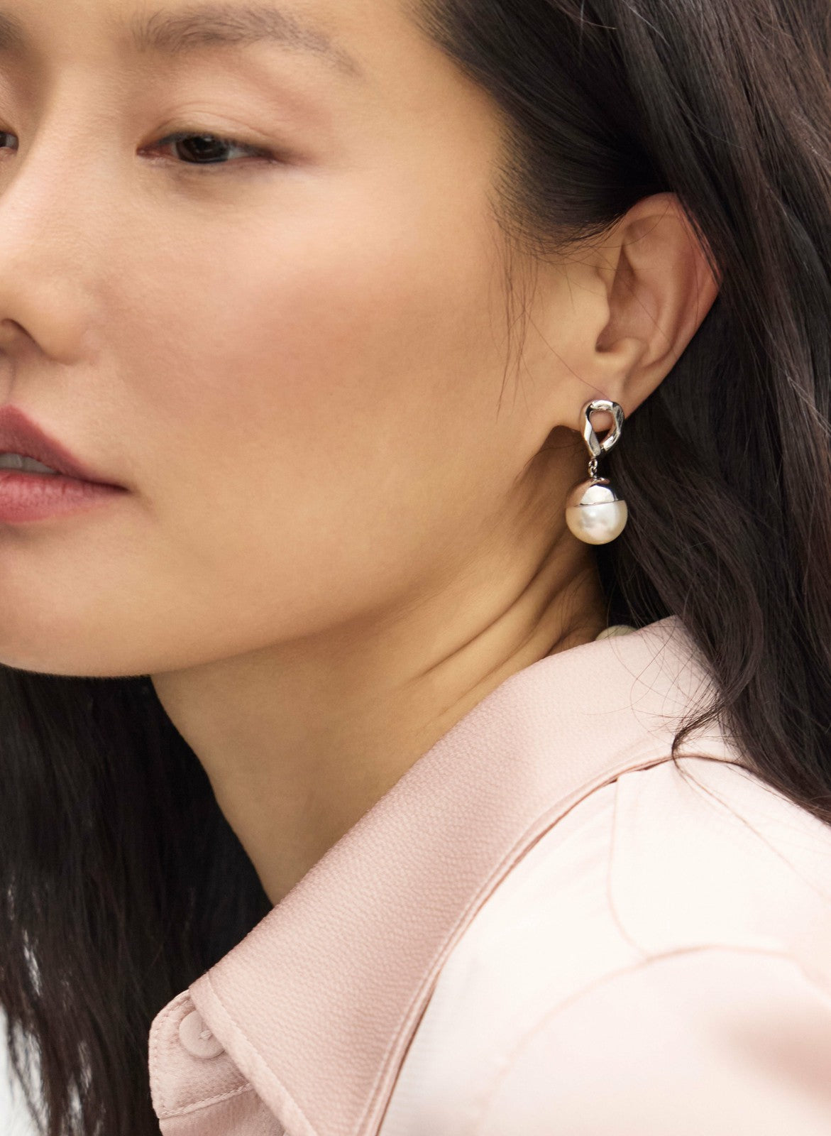 Women Faux Pearl Drop Earrings Pearl | Melanie Lyne