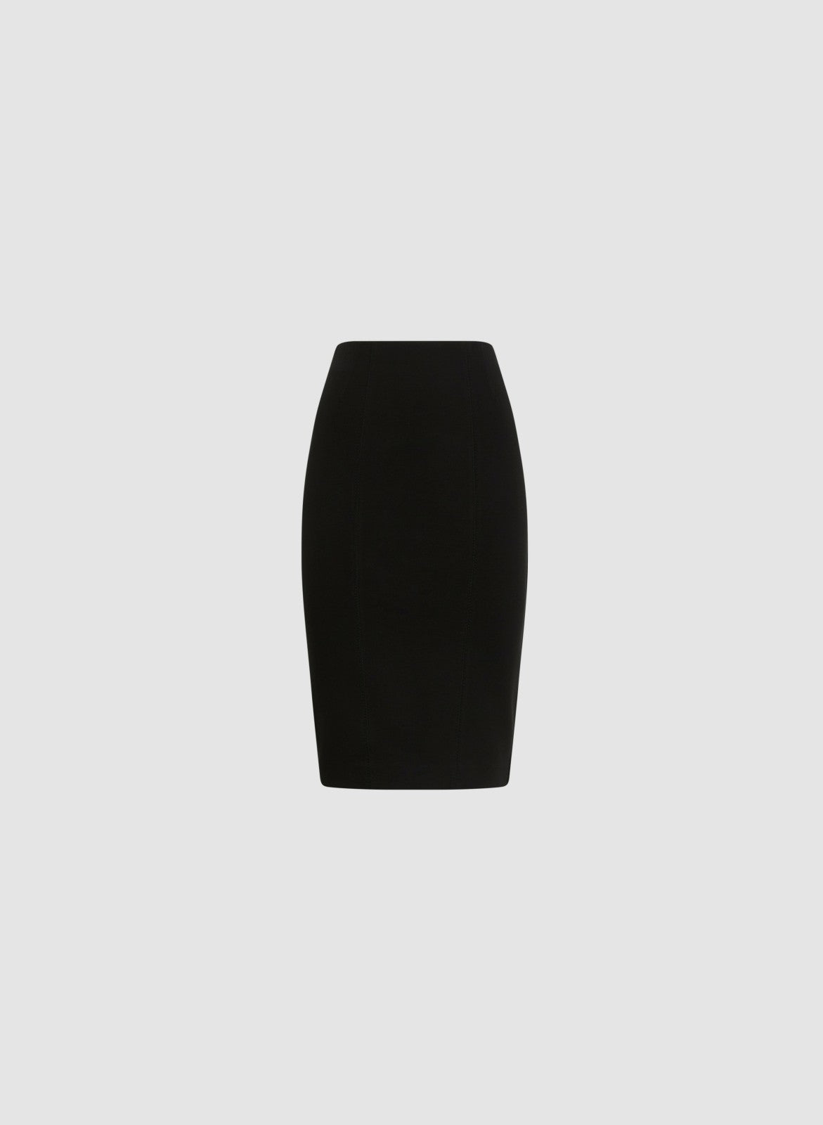 Women Pull-On Pencil Skirt Black | Melanie Lyne