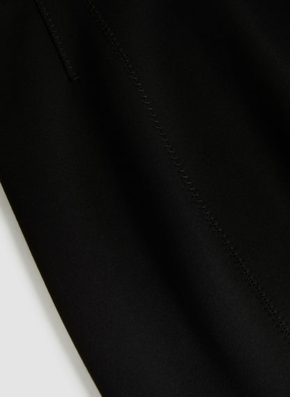 Women Pull-On Pencil Skirt Black | Melanie Lyne