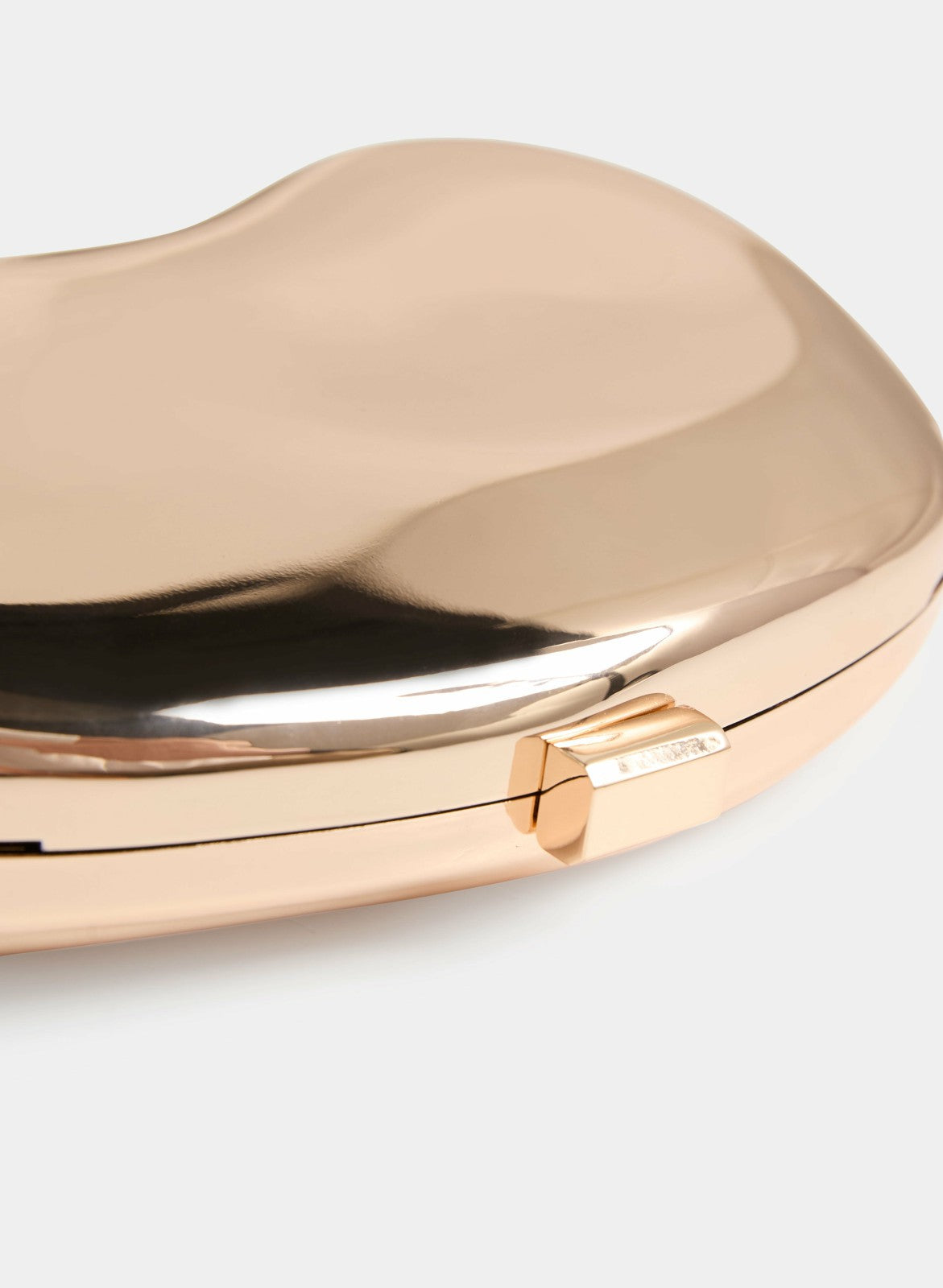 Women Bean Shaped Evening Clutch Gold | Melanie Lyne