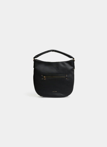 Women Vegan Leather Handbag Black | Melanie Lyne