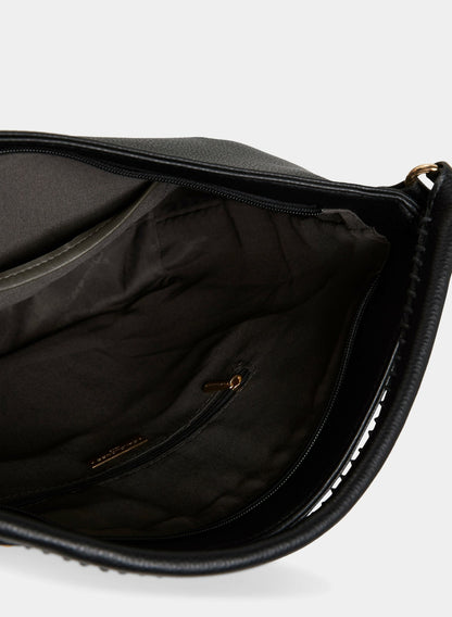 Women Vegan Leather Handbag Black | Melanie Lyne