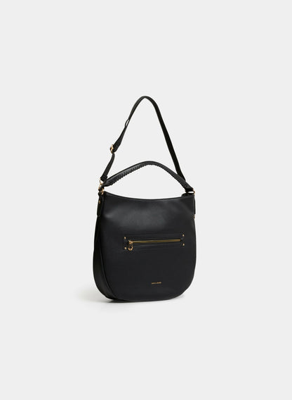 Women Vegan Leather Handbag Black | Melanie Lyne