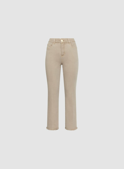 Women Straight Leg Jeans Oyster | Melanie Lyne
