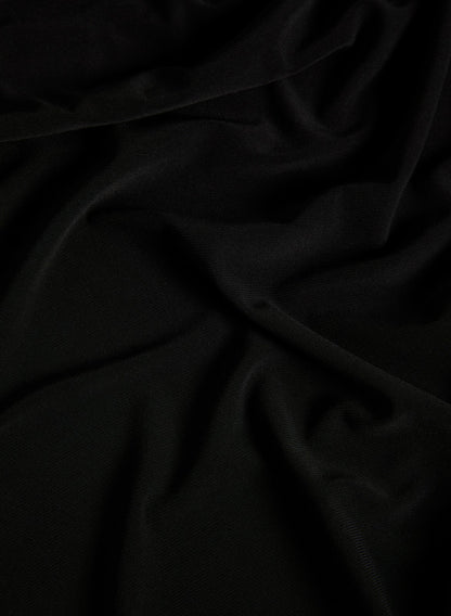 Women Chiffon Ruffle Sleeve Top Black | Melanie Lyne
