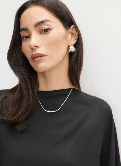 Women Joseph Ribkoff - 3/4 Sleeve Chiffon Blouse Black | Melanie Lyne