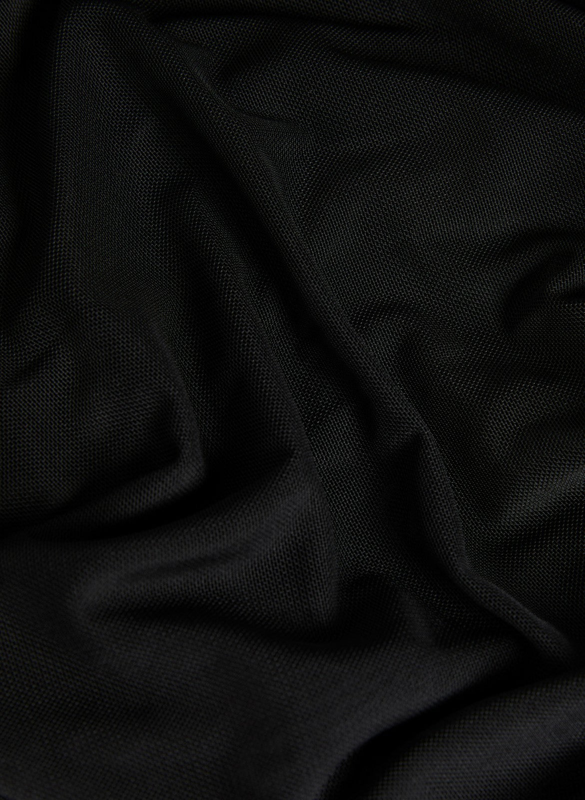 Women Sheer Detail Mesh Top Black | Melanie Lyne