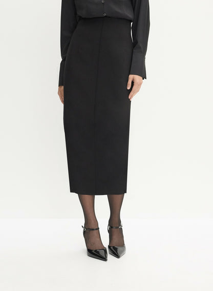 Women Essential Pencil Skirt Black | Melanie Lyne