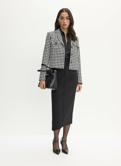 Women Essential Pencil Skirt Black | Melanie Lyne