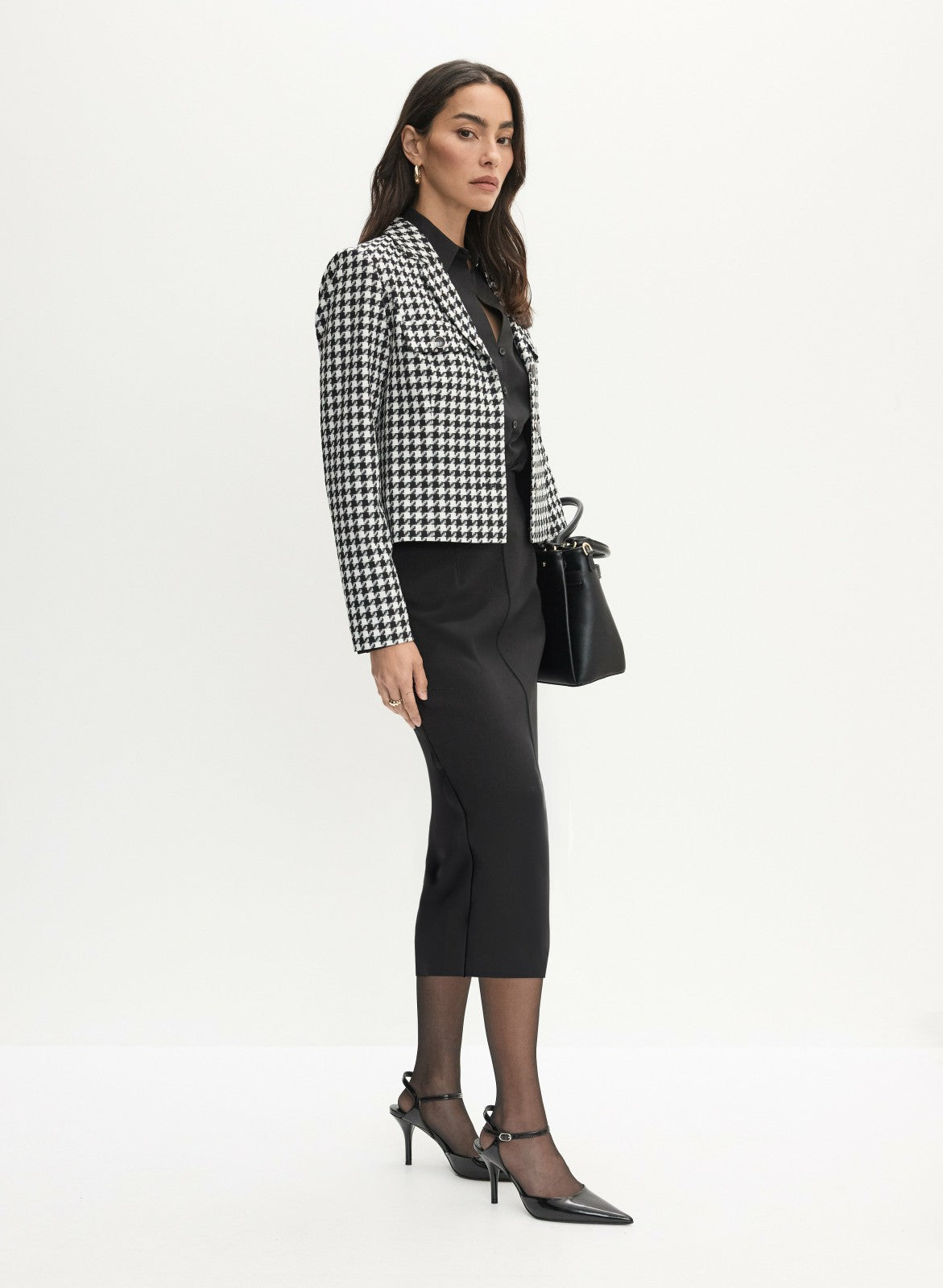 Women Essential Pencil Skirt Black | Melanie Lyne