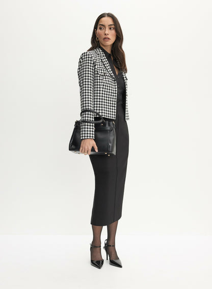 Women Essential Button-Down Blouse Black | Melanie Lyne