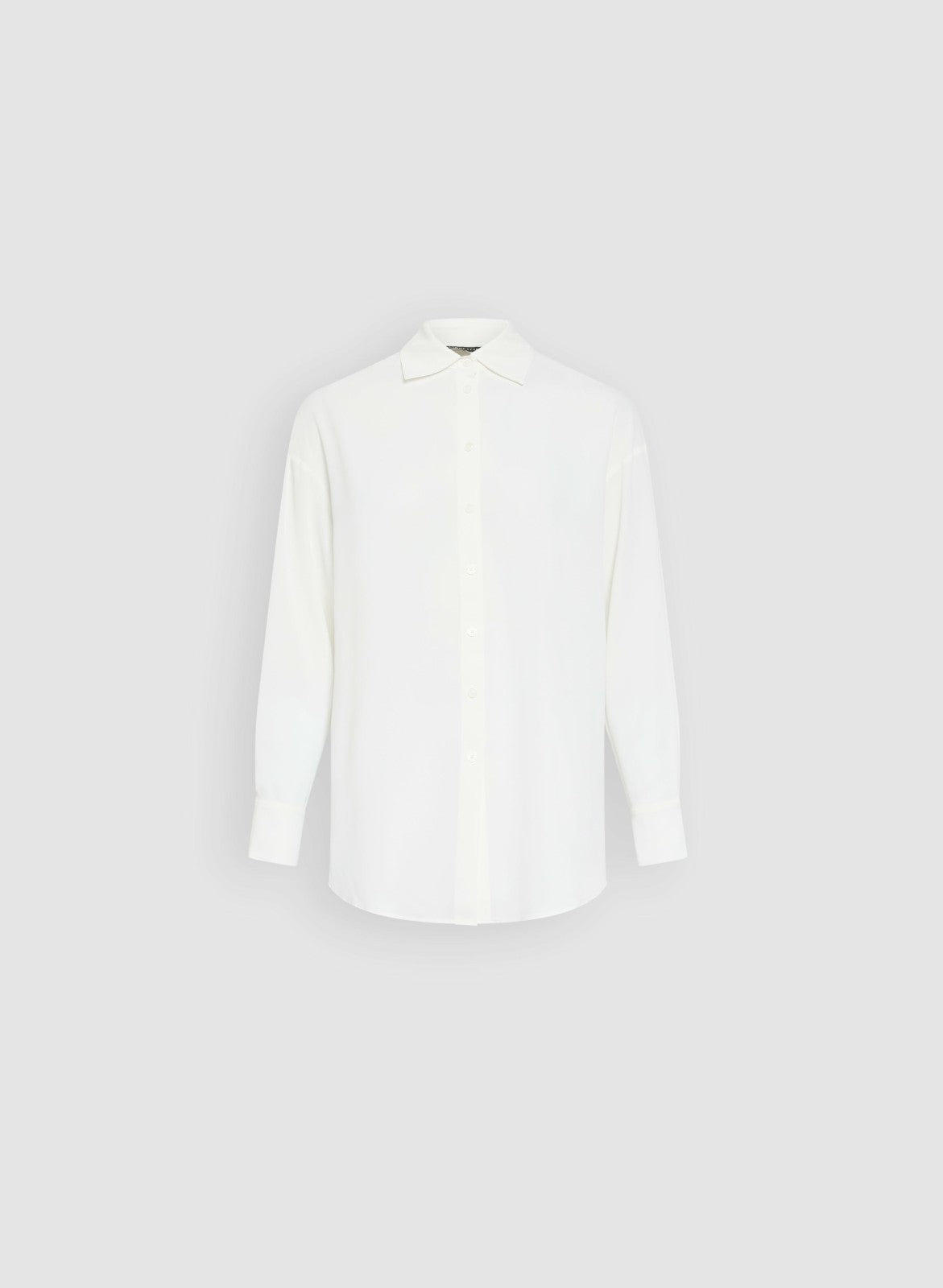 Women Button-Up Long Sleeve Blouse Ivory | Melanie Lyne