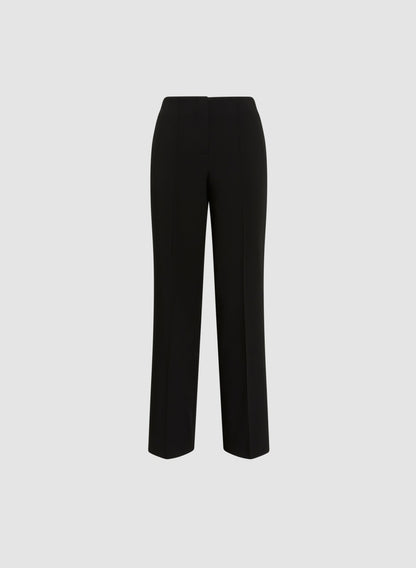 Women Soho Wide-Leg Pants Black | Melanie Lyne