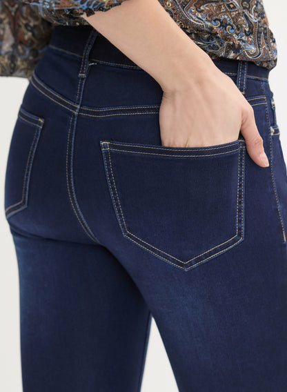 Women Super Soft Slim Leg Jeans Rinse Tint | Melanie Lyne