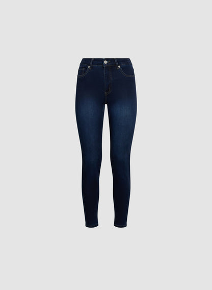 Women Super Soft Slim Leg Jeans Rinse Tint | Melanie Lyne