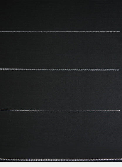 Women Striped Crystal Embellished Wrap Black | Melanie Lyne