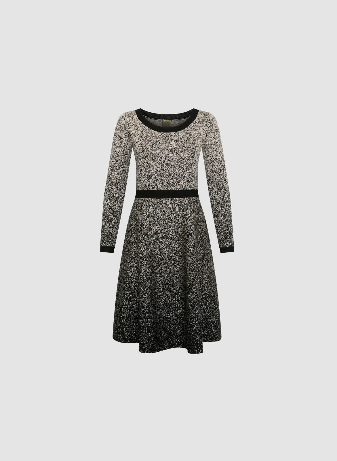 Women Ombre Marled Knit Dress Grey Pattern | Melanie Lyne