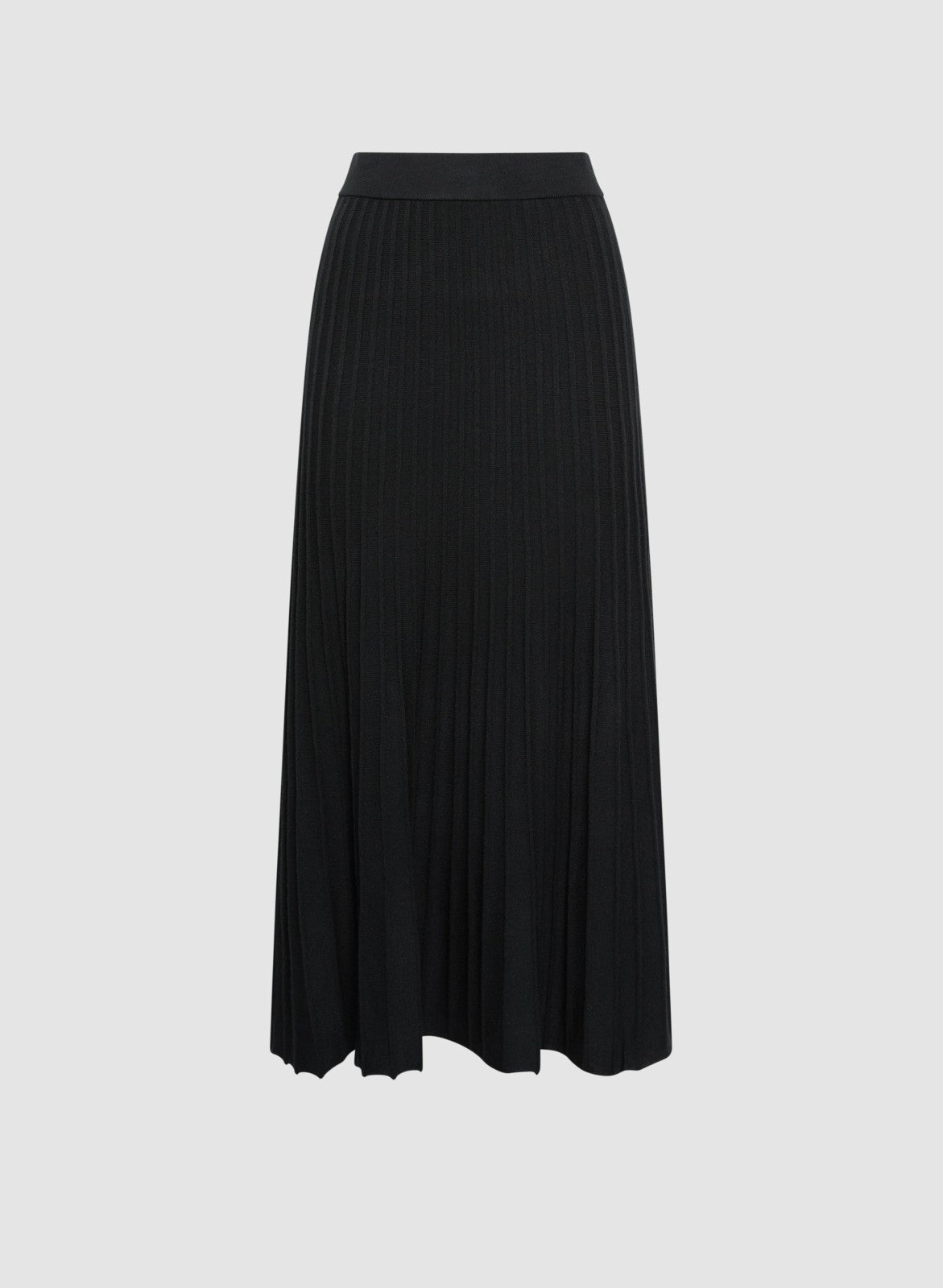 Women Knit Maxi Skirt Black | Melanie Lyne
