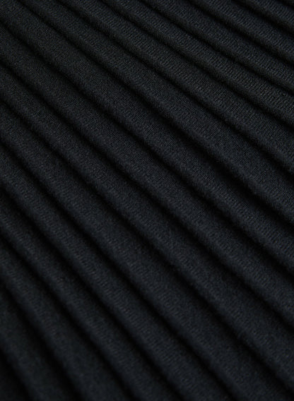 Women Knit Maxi Skirt Black | Melanie Lyne