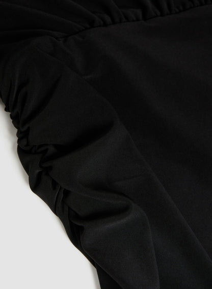 Women Dolman Sleeve Dress Black | Melanie Lyne