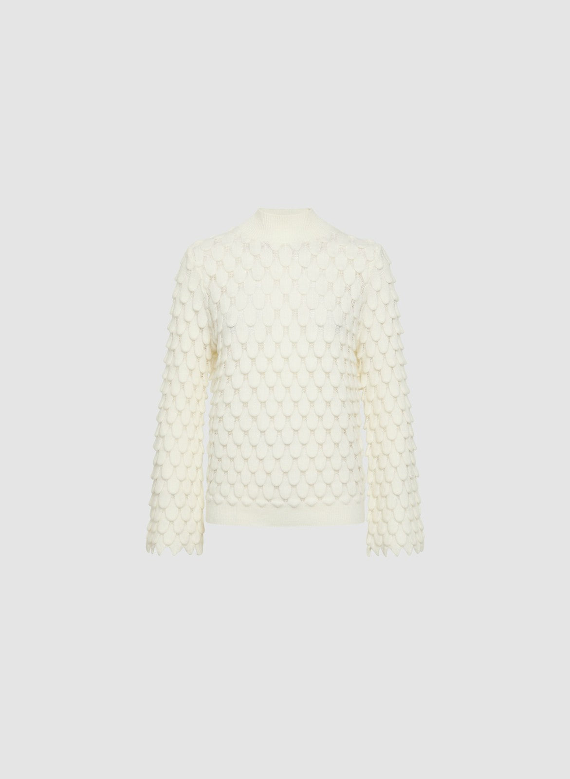 Women Scale Stitch Sweater Panna | Melanie Lyne