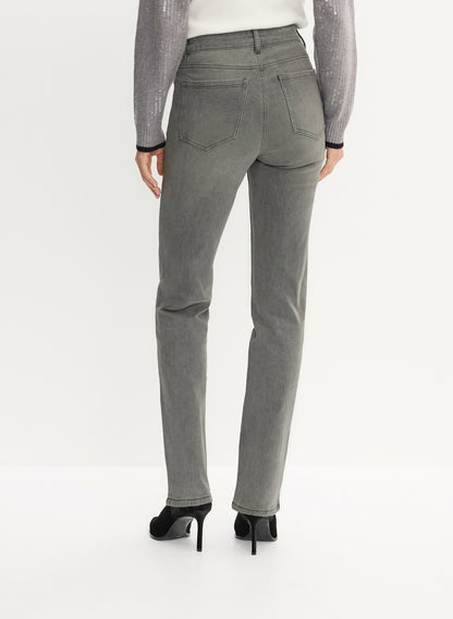 Women Studded Embellished Jeans Dark Grey | Melanie Lyne