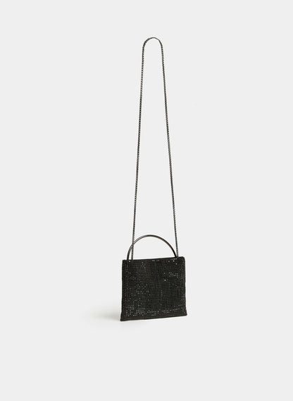 Women Sequin Evening Clutch Black | Melanie Lyne