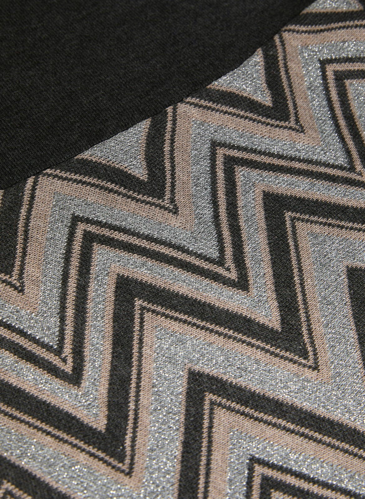 Women Chevron Print Sweater Dress Grey Pattern | Melanie Lyne