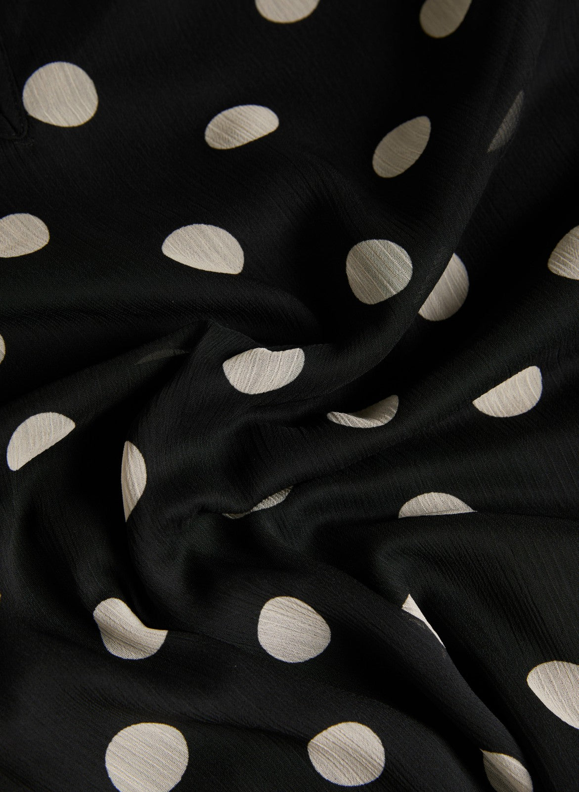 Women Polka Dot Print Blouse Black Pattern | Melanie Lyne